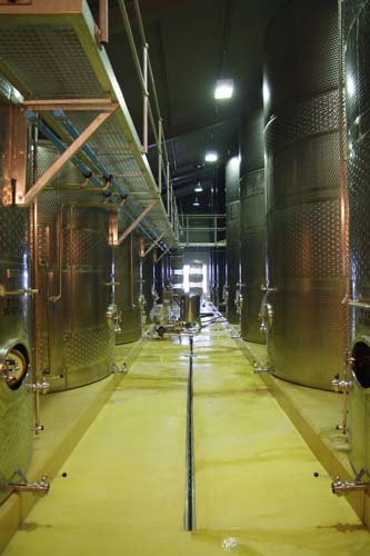 Fermentation tanks